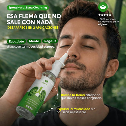 LUNG CLEANSING - Expulsa la Flema y Respira Mejor en Minutos