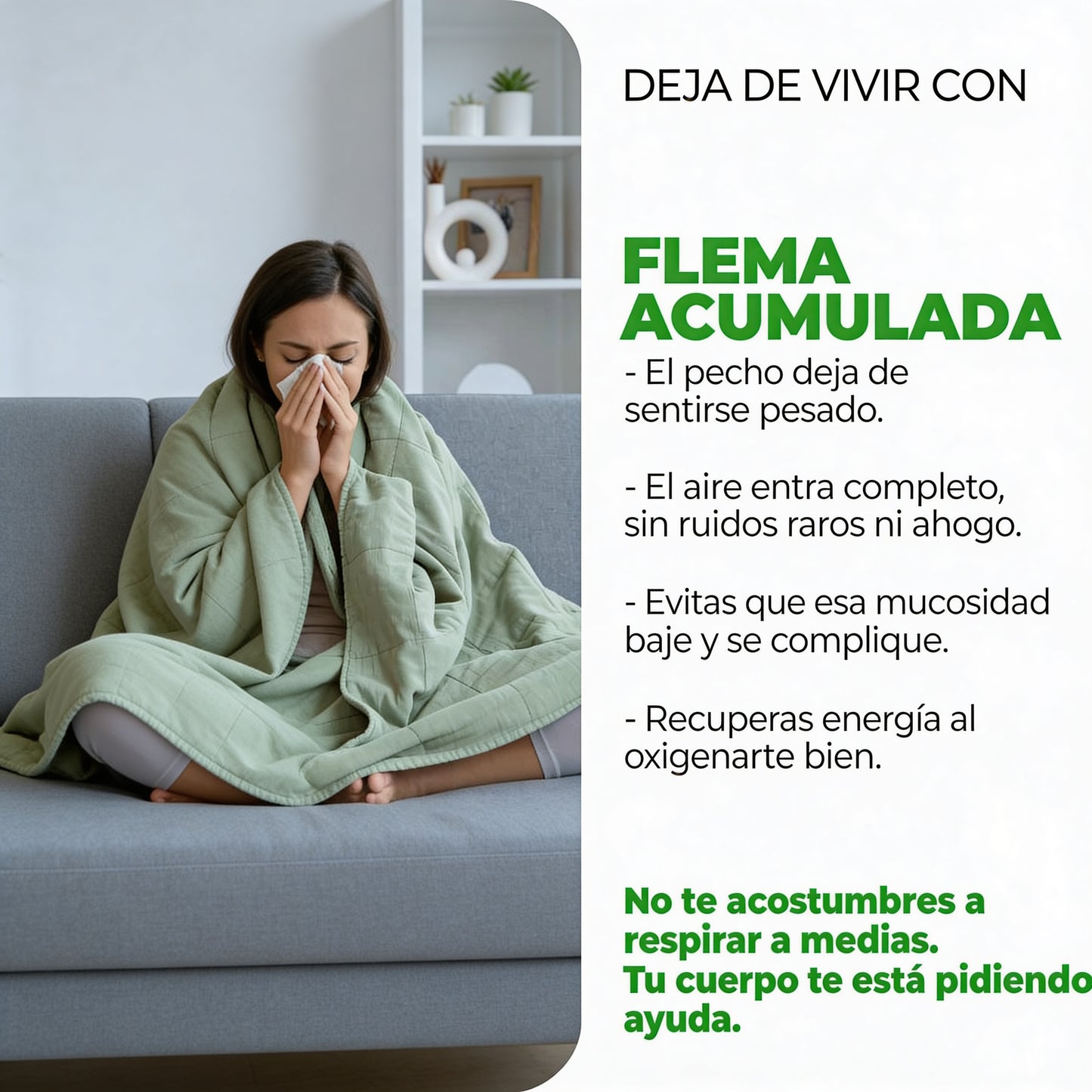 LUNG CLEANSING - Expulsa la Flema y Respira Mejor en Minutos